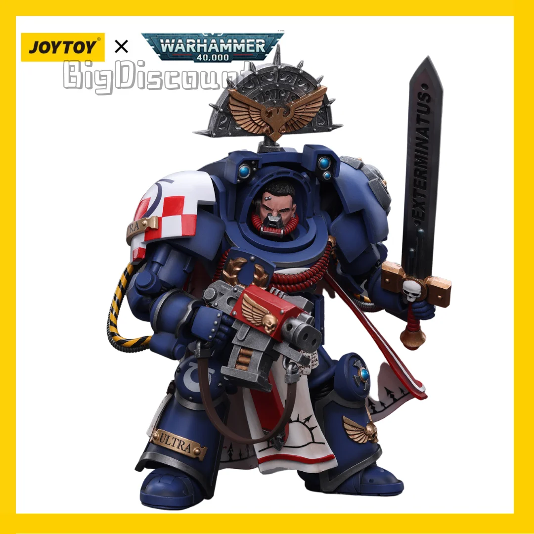 

[IN STOCK] JOYTOY 1/18 40K Action Figure Terminator Captain Anime Collection Model Gift Free Shipping