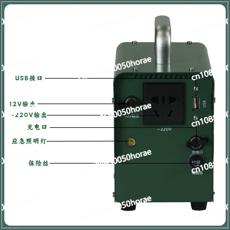 Hand generator, DC power supply, field emergency generator, high-power notebook, mobile phone charging, portable