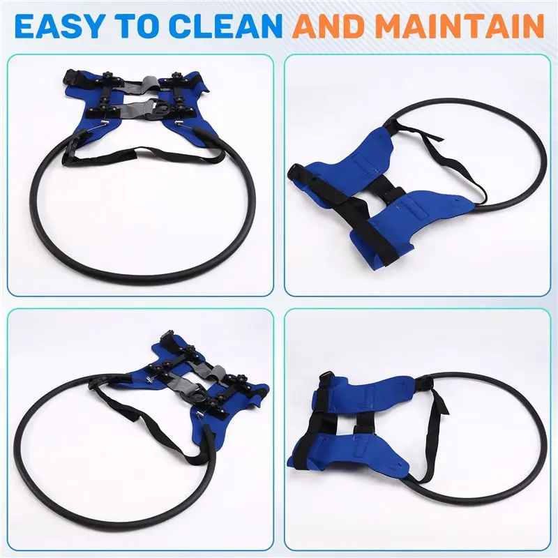 BHBD-Dog Halo Harness, Protective Halo Dog Collar For Blind Dogs, Confidence Building Harness Guiding Device, Blind Dog