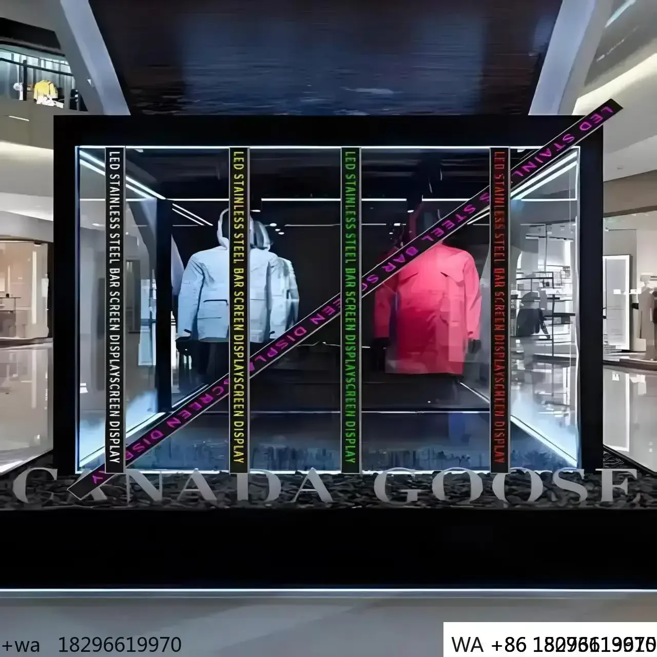 

Indoor LED Display Custom Ultra Narrow Edge High Definition Screen for Storefronts