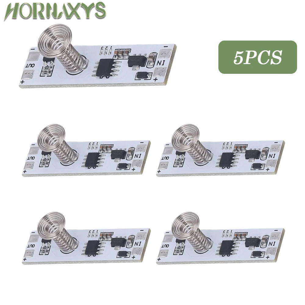 5-24V multi-functional cabinet LED light touch switch Dimming intelligent switch Capacitive induction stepless dimming module