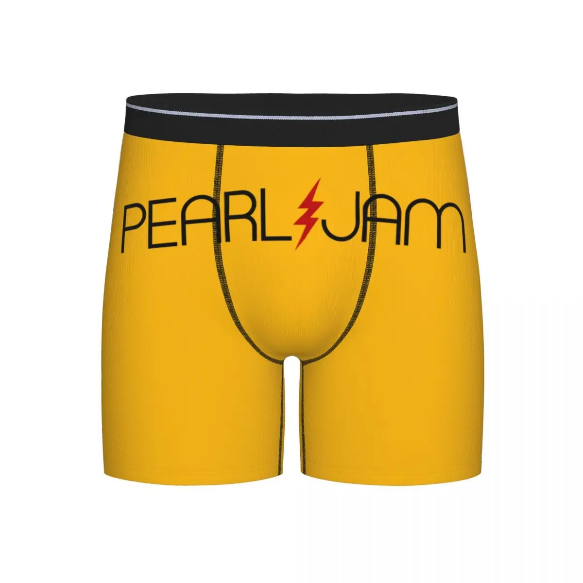 

Long Boxer Underpants Shorts Alive Pearls Jam Panties Men's Breathable Underwear for Homme Man Boyfriend Gifts