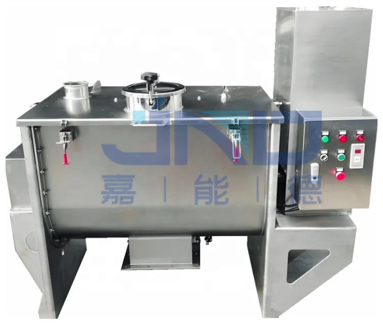 Stainless Steel 100kg Ribbon Powder Mixer For mix powder in Lithium Ion Battery Production