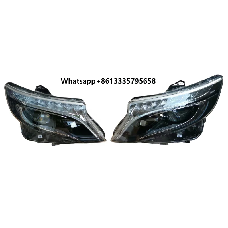 

High Quality 16-18 LED Headlights V447 V220 V260 Left & Right Daytime Running Lights 6000k Color Temperature