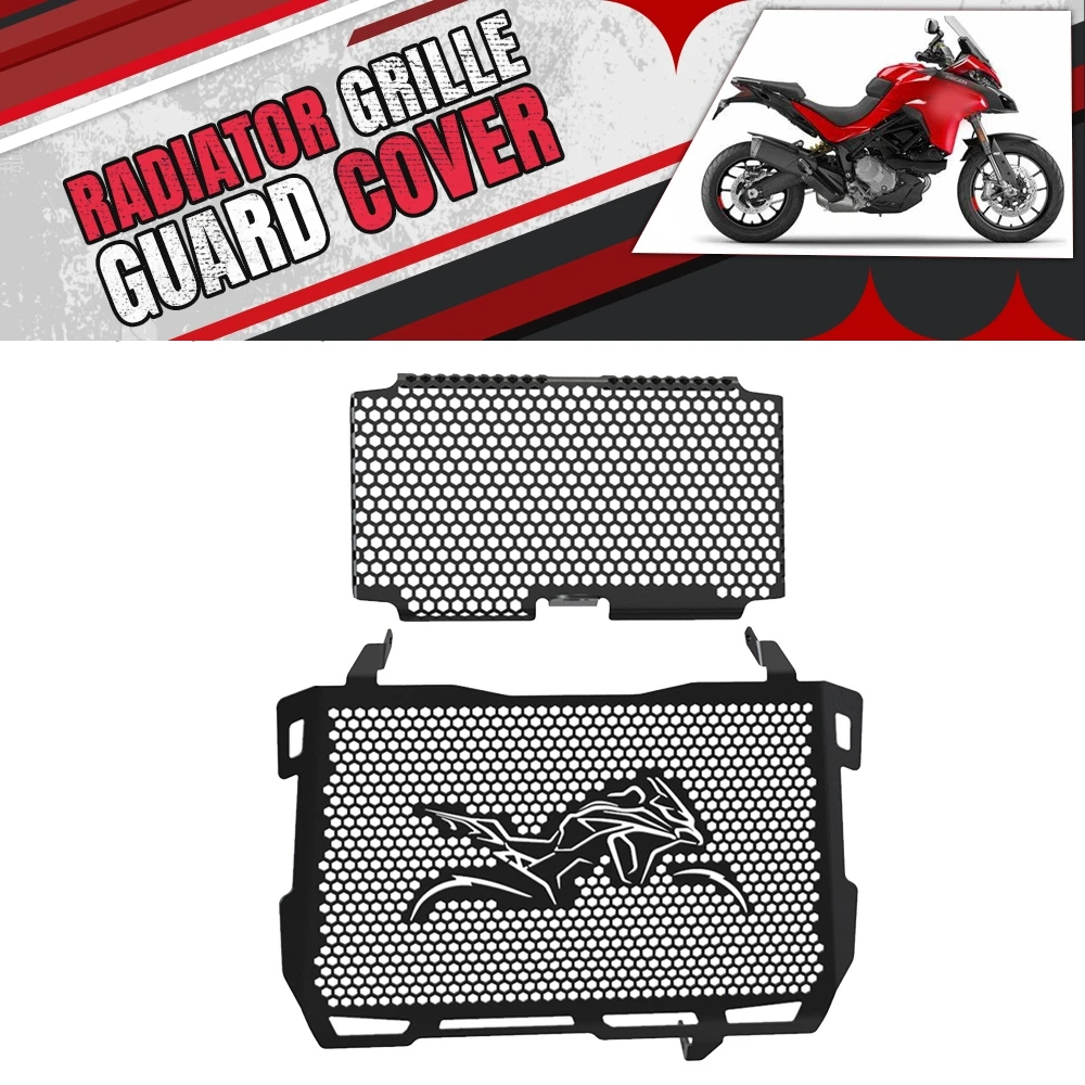 For Ducati Multistrada V2 S 1260S 1260 950 1200 S Pikes Peak Motorcycle Accessories Radiator Guard Protector Grille Grill Cover