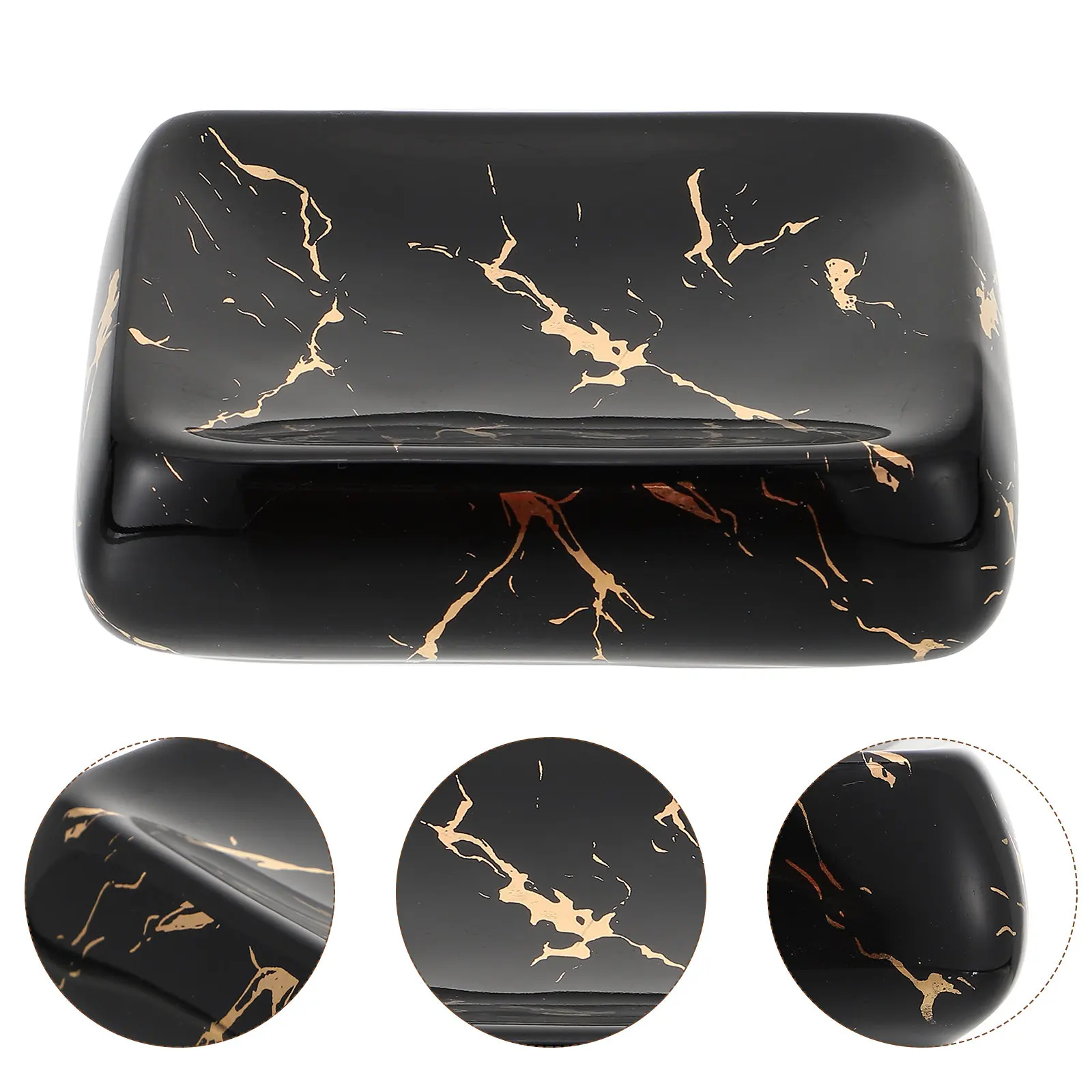 

Soap Holder Saving Elegant Small Dish Bathroom Plate Tray Stand Shower Pedestal for