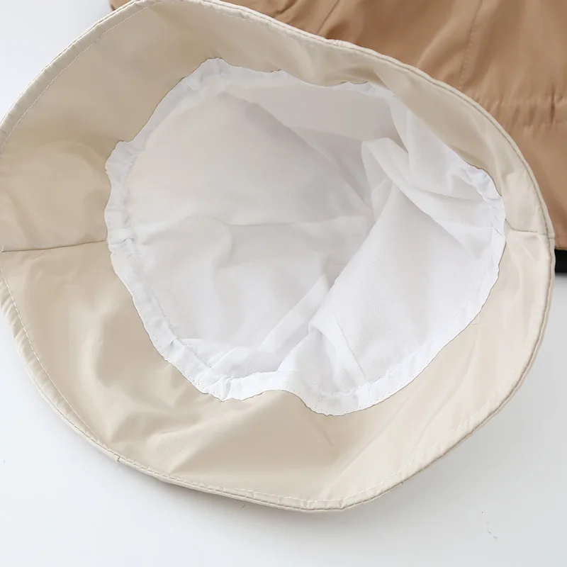 Summer Sunscreen Bucket Hat Breathable Quick-drying Cap Men Women Outdoor Riding Beach Hat Adjustable Drawstring Fisherman Hats