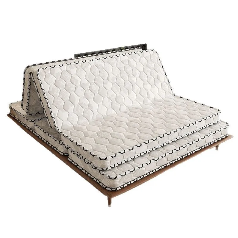 Pure natural coconut palm mattress, folding mattress household 1.35 thick 1.8m 1.5m