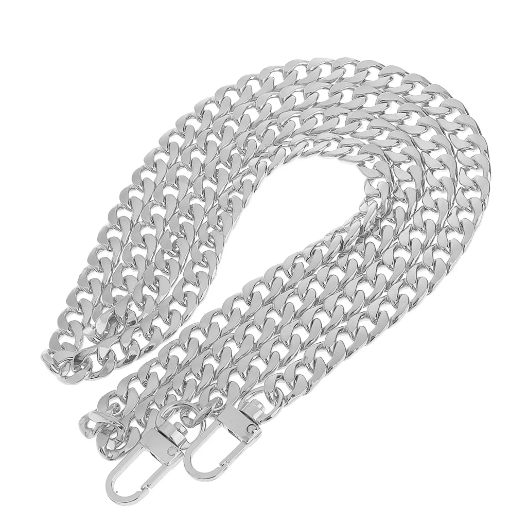 Purse Chain Strap Replacement for Crossbody Bag or 47 Inch Long 0.35 Inch Wide, with Lobster Clasp