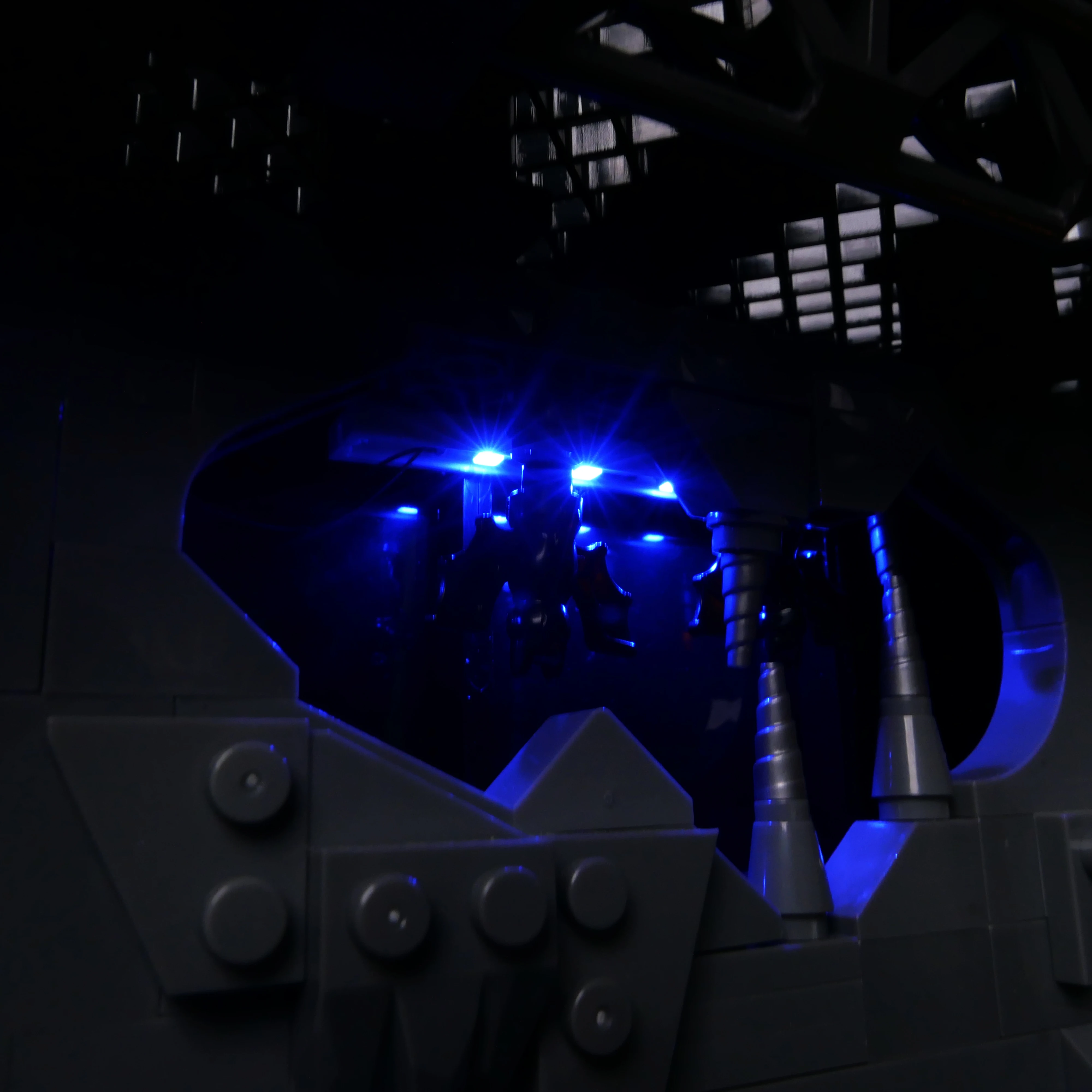 Kit d'éclairage LED Compatible avec la boîte d'exposition de grotte d'ombre 76252, blocs de construction, modèle d'éclairage décoratif (lumières uniquement)