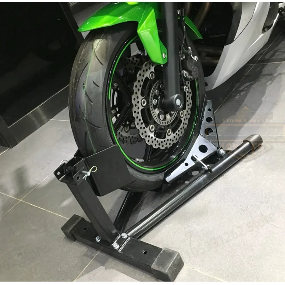 Front Wheel Parking Stand, Motorcycle Repair Stand, Support Bracket, Lift Stand, Motorcycle Repair Tool
