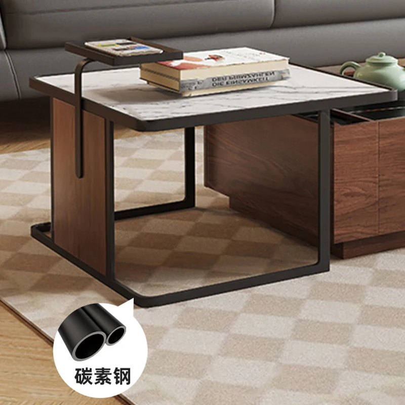 الشمال طاولات القهوة الخشبية الصلبة الحديثة الحد الأدنى غرفة المعيشة تخزين طاولة شاي مجموعة الإبداعية مركز الأثاث Escritorios FYCT