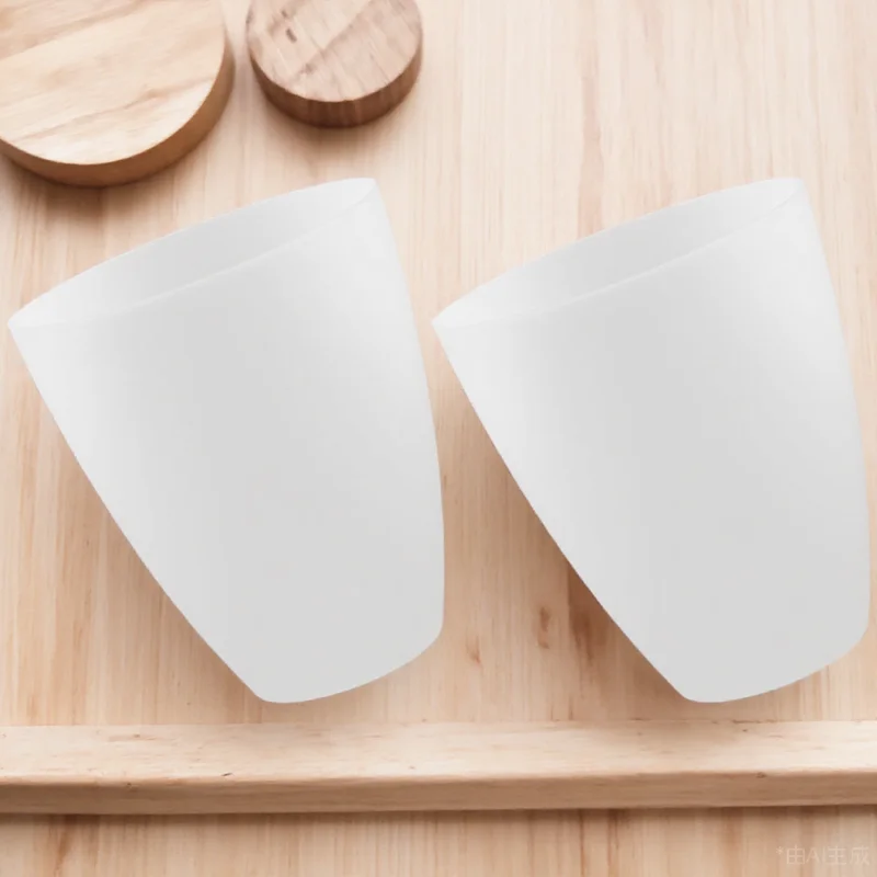 

2pcs Plastic Lampshade 42Mm Opening Chandelier Light Cover Wall Ceiling Lamp Shade Replacement Drum Small Lamp Cover Indoor
