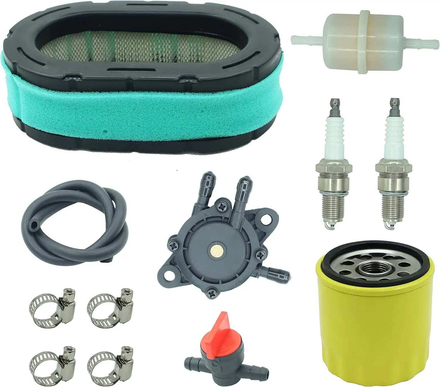 Air Filter Oil filter tune up kit Pre Cleaner for Kohler KT620 KT715 KT745 19HP-26HPLawn Mower32-083-09-S 3208309-S 32-083-10-S