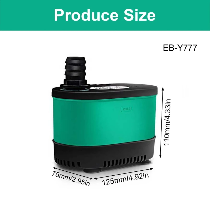 Hiệu suất cao Bơm bể chứa nước 400W hiệu quả thoát nước và M4yd