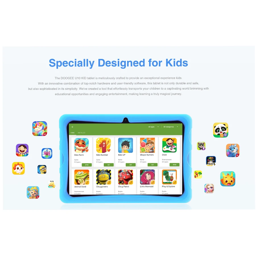 DOOGEE U10 KID Tablet 10.1\