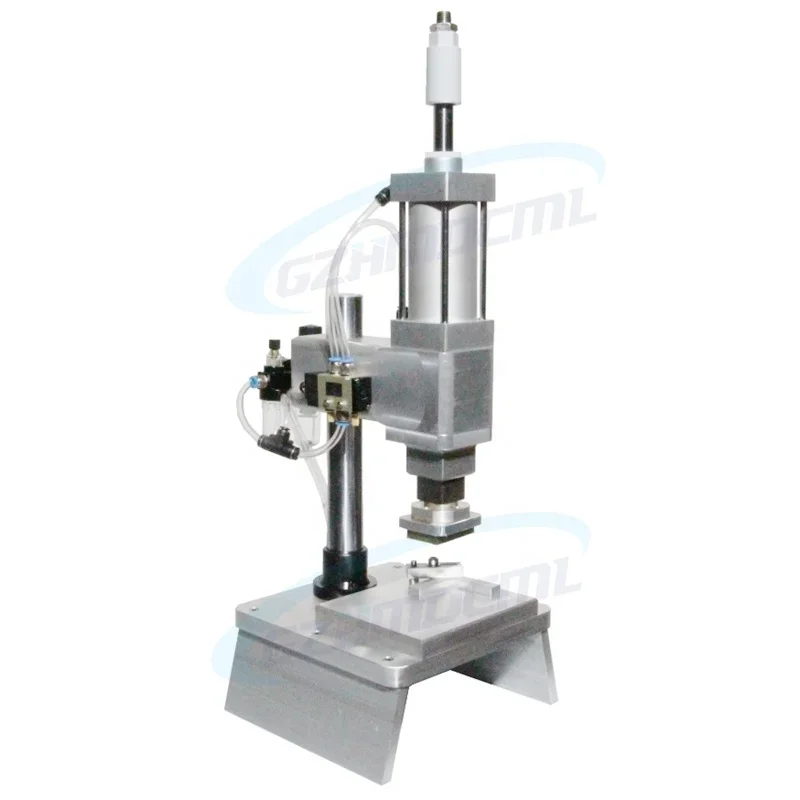 

logo printing pneumatic manual soap press machine