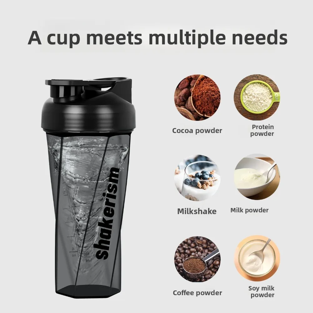 

Swirl Cup Shaking Cup Large Capacity Sports High Capacity Fitness Protein Powder Special Shaking Cup High Temperature Resistant