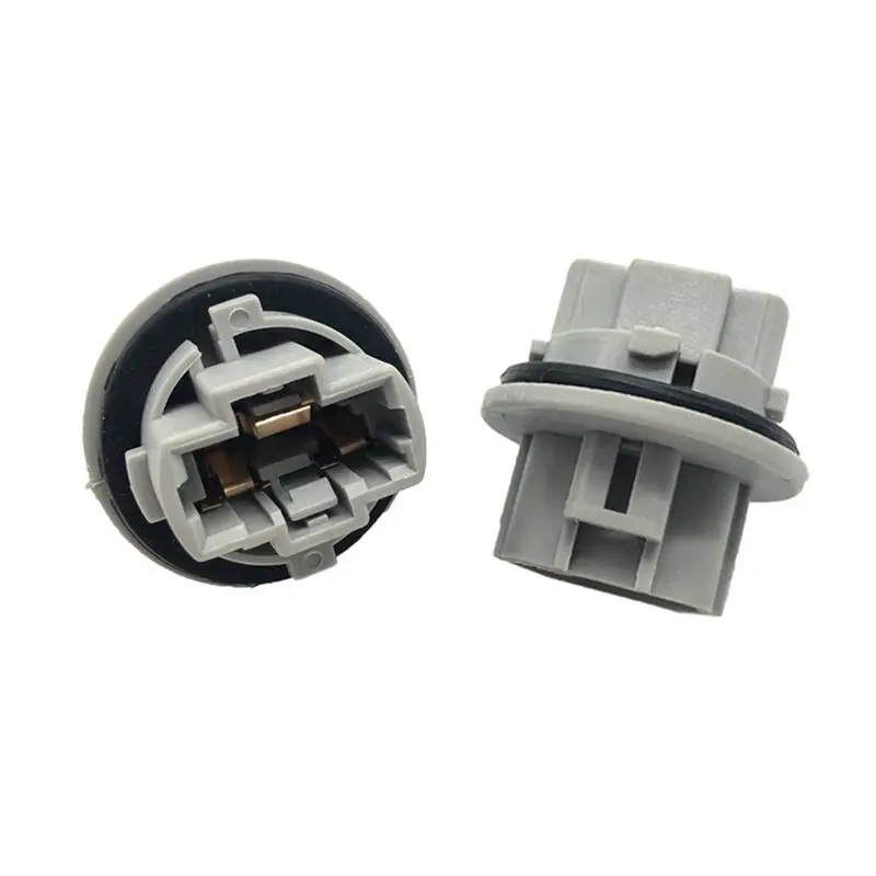 Base de portalámparas para luz de señal de giro delantera de coche, 2 uds., 90075-60060, compatible con Toyota Tacoma Sequoia Corolla