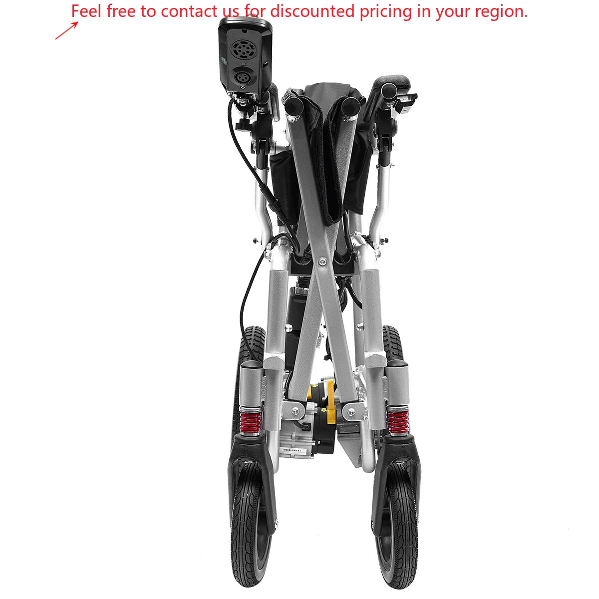 

High Power Disabled Health Care Power Wheelchair Remote Control Foldable Intelligent Electric Wheelchair For Sale