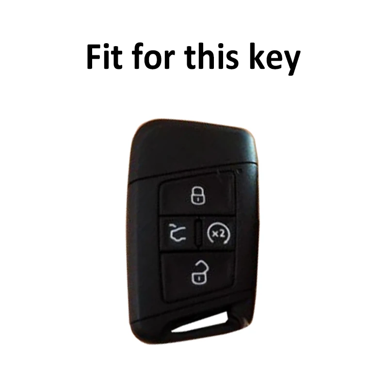 TPU Car Remote Key Case Cover For Volkswagen VW Tiguan Passat Golf Alltrack Auto Shell Fob Holder Protector Accessories