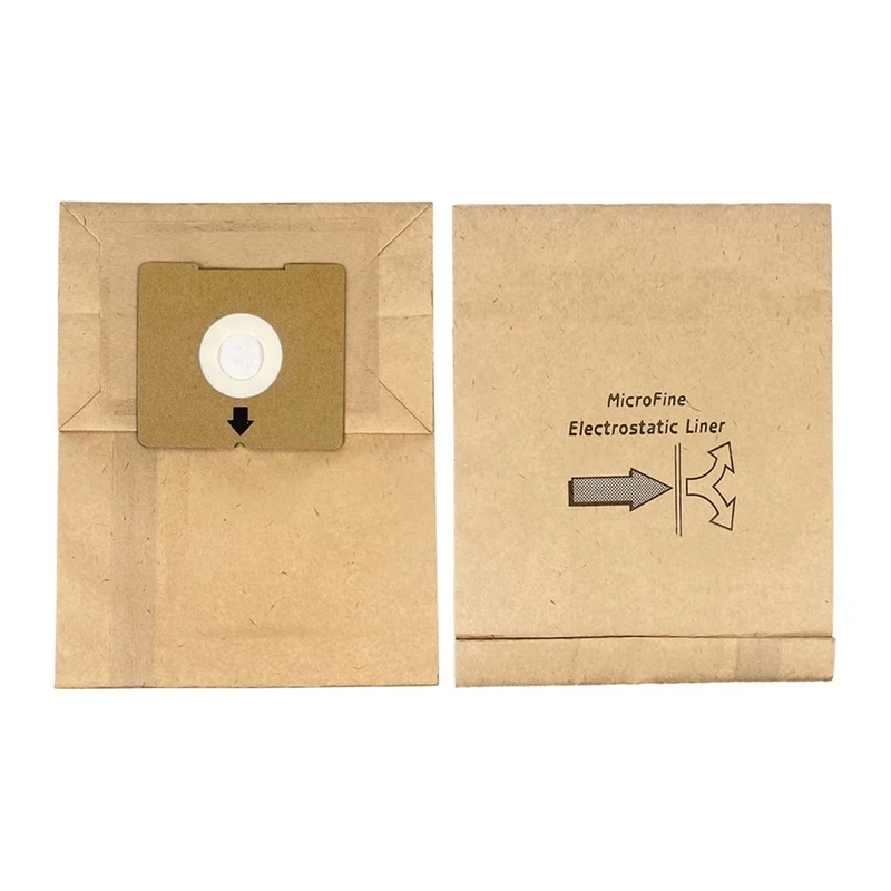 AC66 15 عبوة من أكياس المكنسة الكهربائية المتوافقة مع مكنسة Bissell Zing 4122، 2154، 1668، جزء كيس الغبار البديل