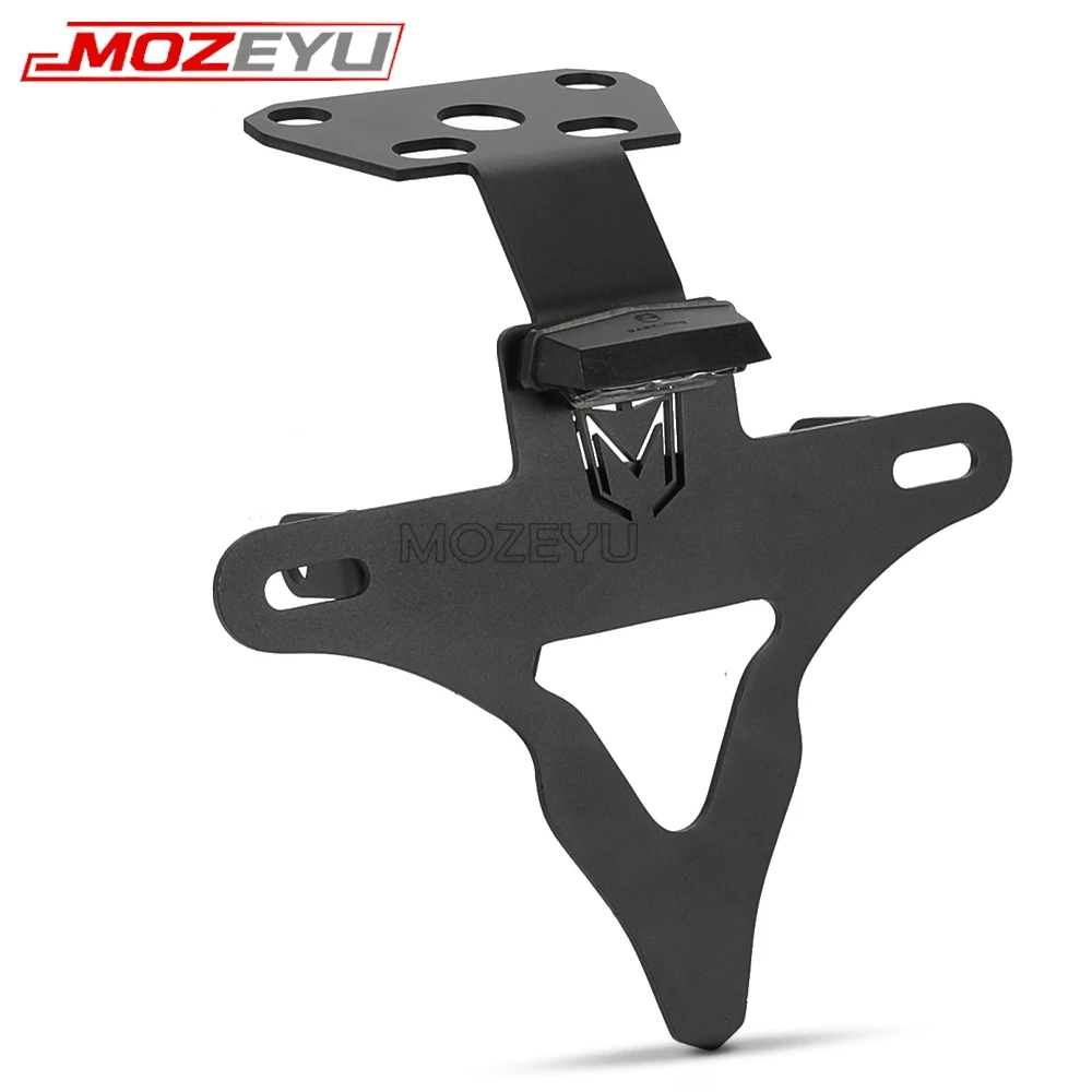 License Plate Bracket Licence Registration Holder For CFMOTO CF MOTO 400NK 150NK 650NK 2016~2023 400 NK 150NK 650NK 150 NK 650NK - view 2