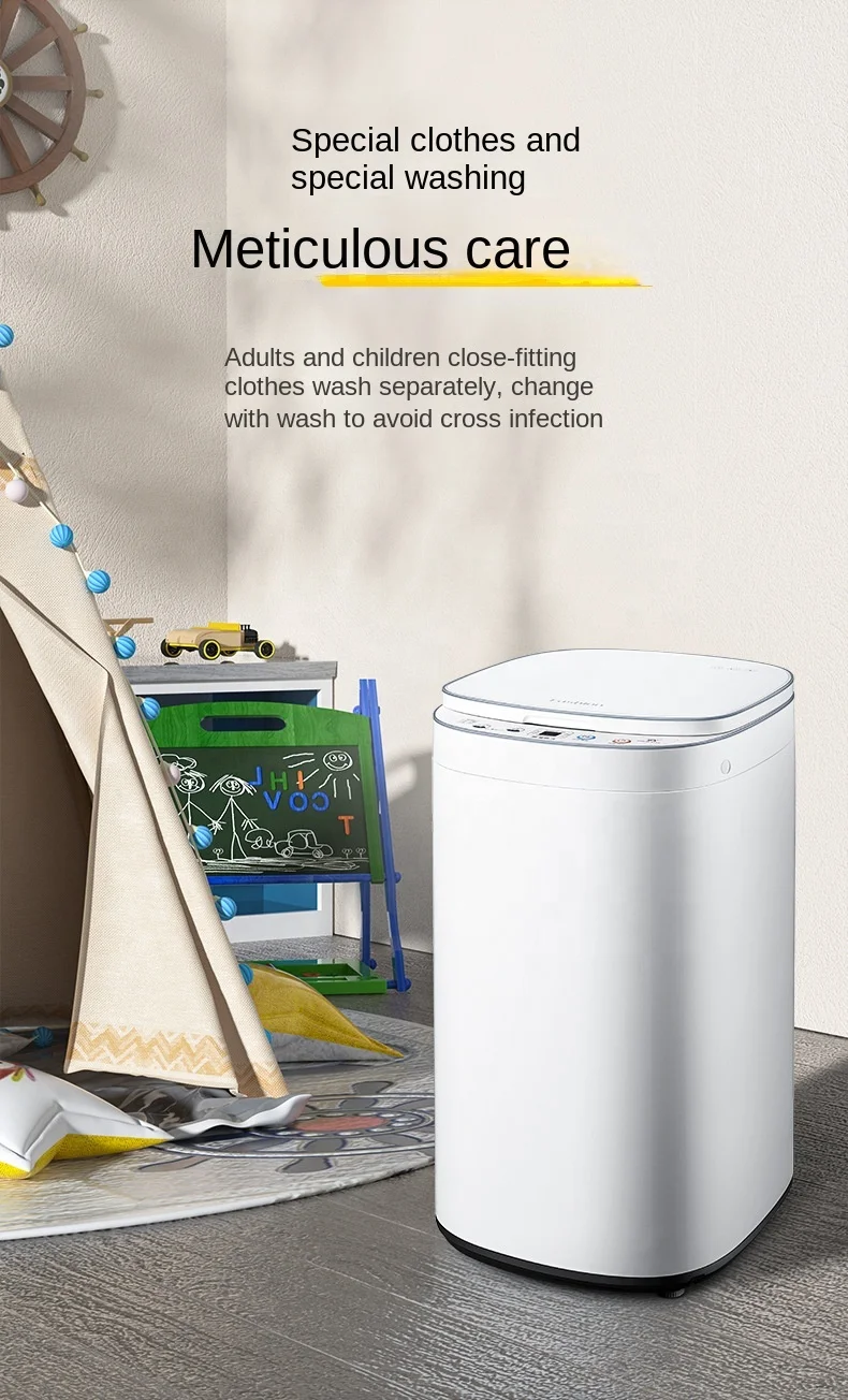 

Mini Portable Washing Machine Tub Washing