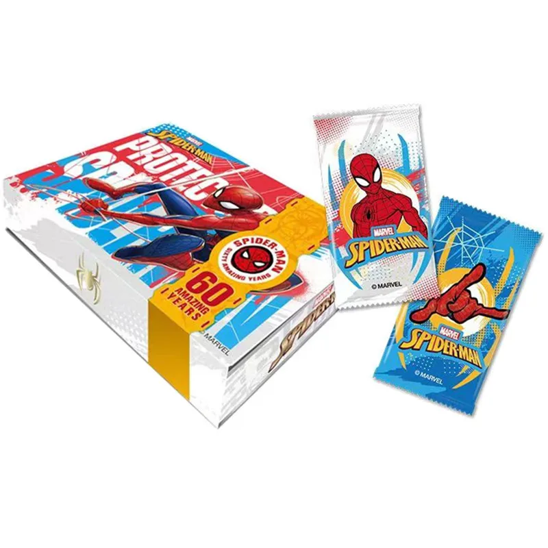 Marvel-tarjeta de Iron Man Spider-Man, juego de cartas genuino de Avengers Alliance, universo paralelo, juguete de regalo de Navidad, novedad de 2023