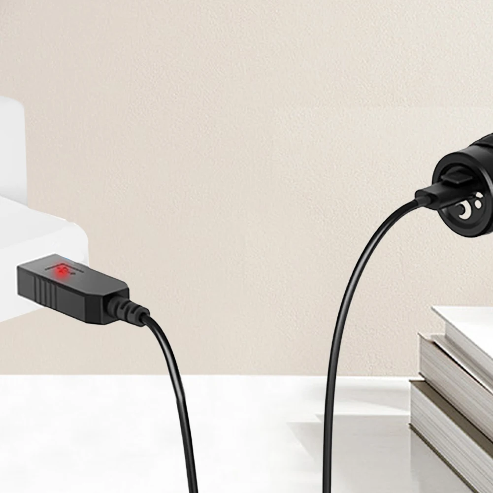 Di2 11-Speed كابل شحن USB كابل الشاحن خط شاحن البطارية الحبل ل 8070 كابل محول الدراجة ث/مؤشر شحن LED #5