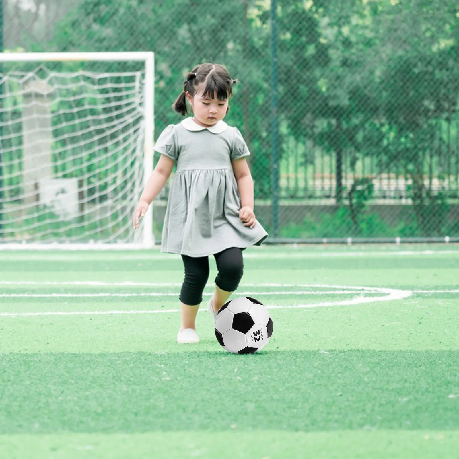 

Reusable Pvc Soccer Ball For Adults Teens Wear Resistant Training Football Lightweight Durable Portable Sports Ball Competition