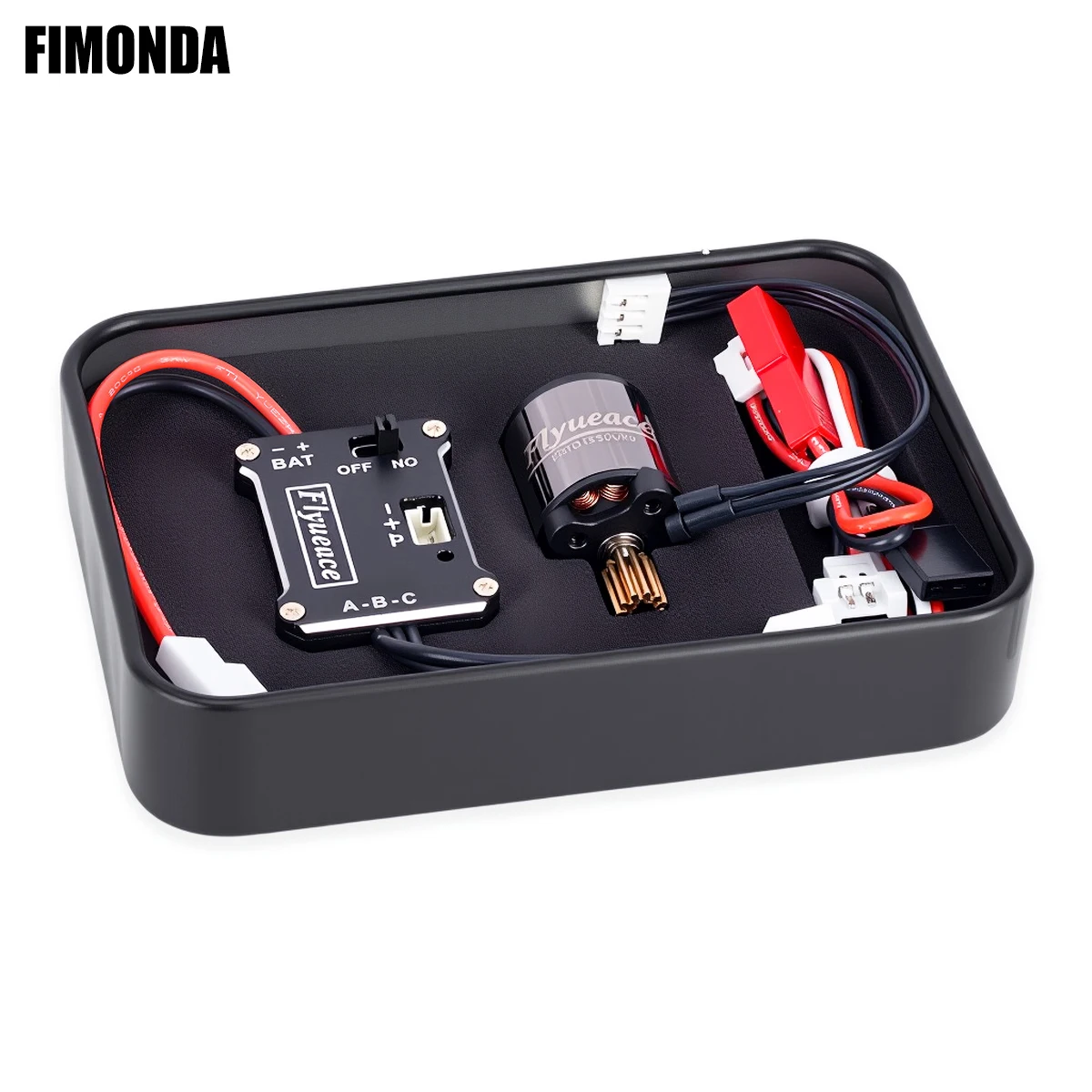FIMONDA 25A ESC 1212 3500KV Outer Rotor Motor Brushless Combo for TRX4M 1/18 RC Crawler Accessories