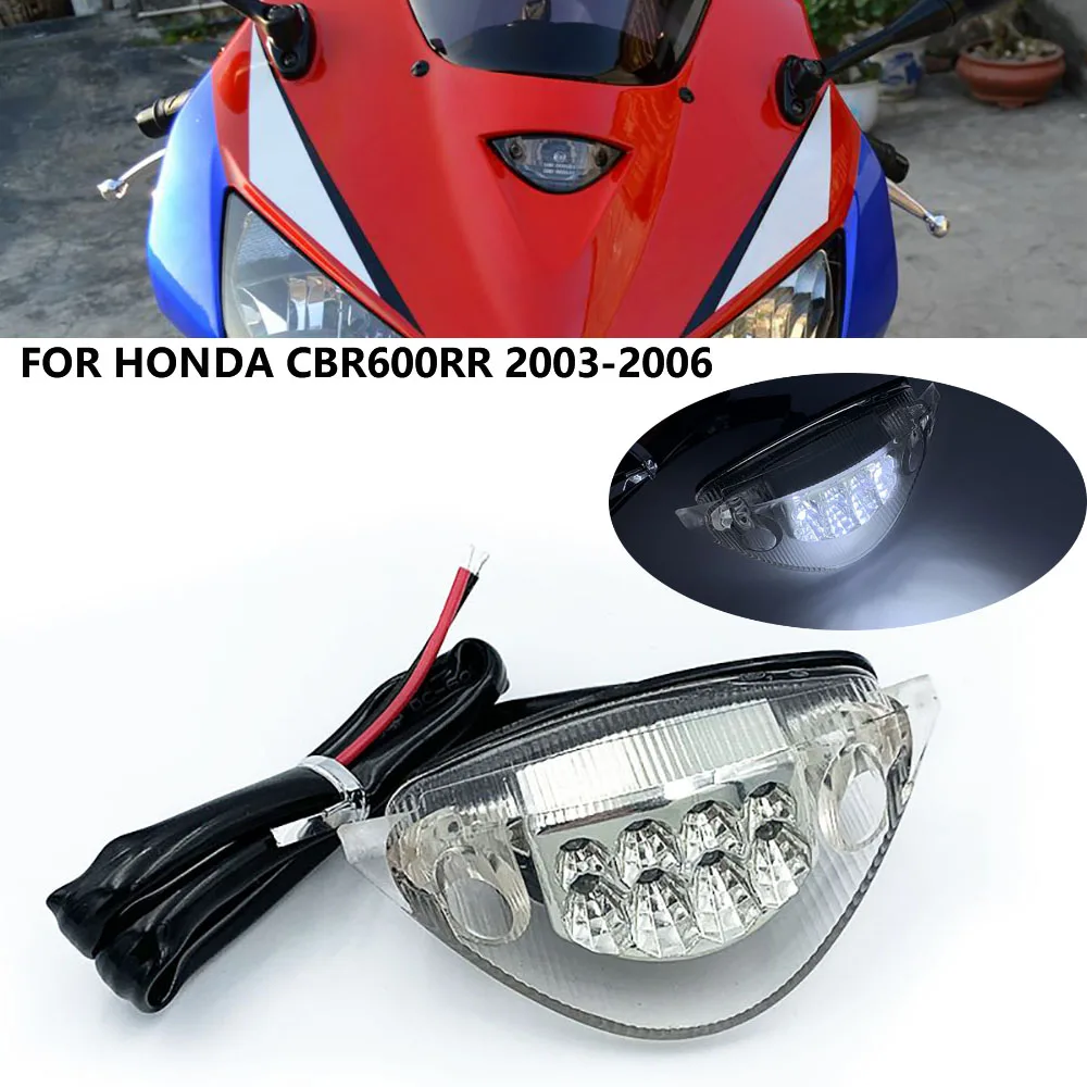 LED Front Upper Running Headlight Headlamp Fog Lamp For Honda Cbr600rr Cbr 600 RR Cbr600 F5 2003 2004 2005 2006 Head Light