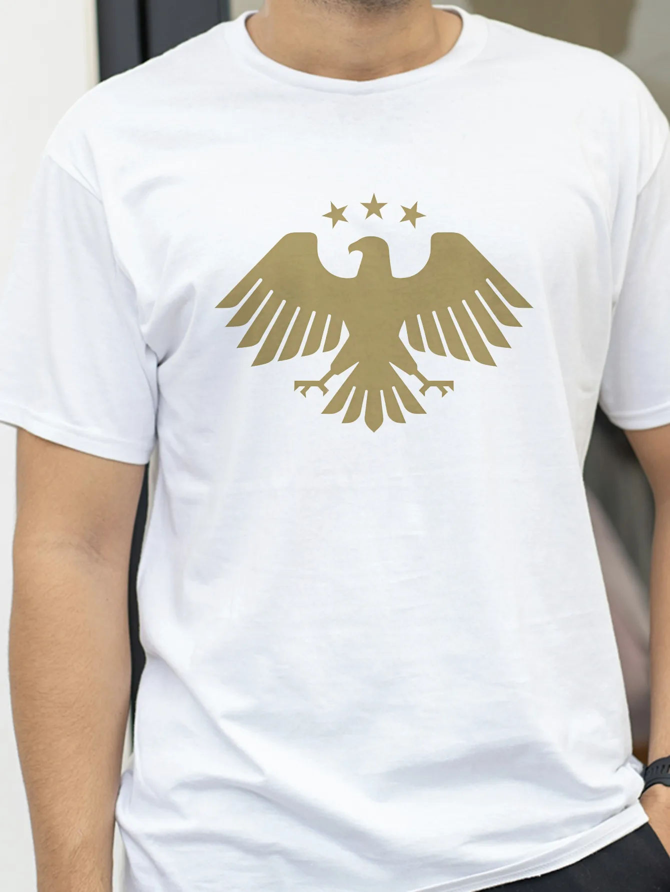 Eagle of Syria Graphic T Shirts Casual Cotton Short Sleeve Syrian T Shirt Man Woman Streetwear Loose Tees