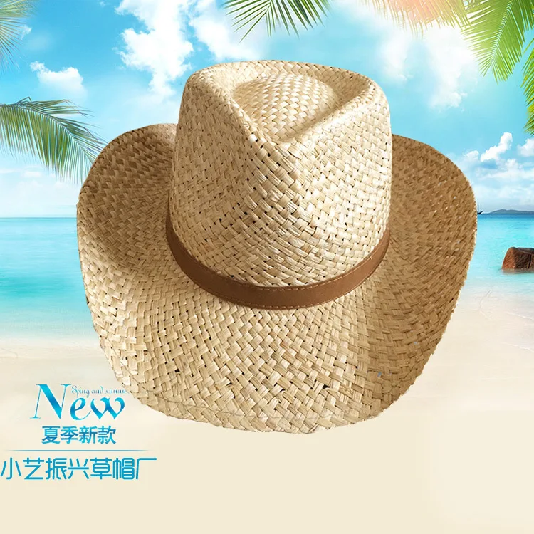 

Мужская шляпа, универсальная соломенная мужская шляпа ручной работы, классический цилиндр с травой Old Wolf Ya