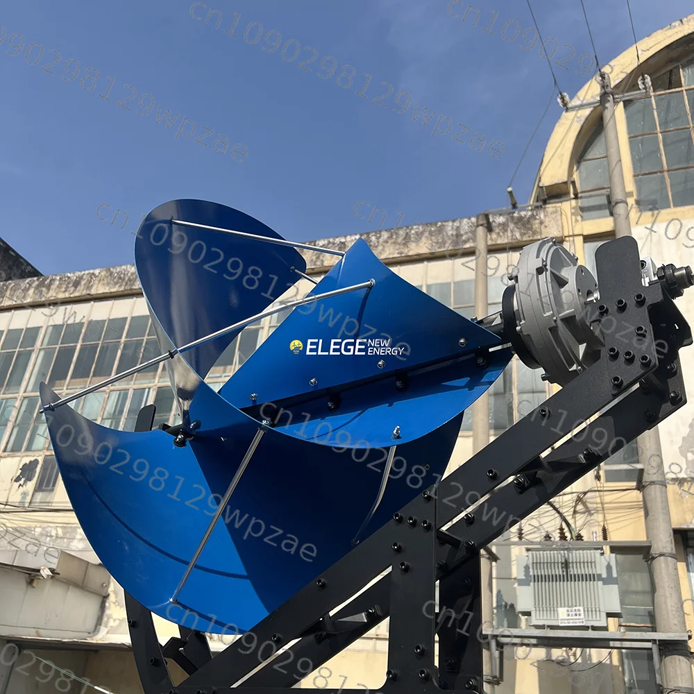 5KW Energy Power Wind Turbine Generator Archimedes WindMill Solar Hybrid Generation System for Home Boat Car Sale Price
