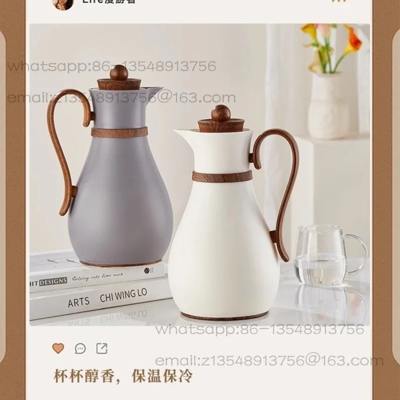 Thermal insulation pot Household large-capacity long-term warm kettle Glass liner Thermal insulation hot water bottle