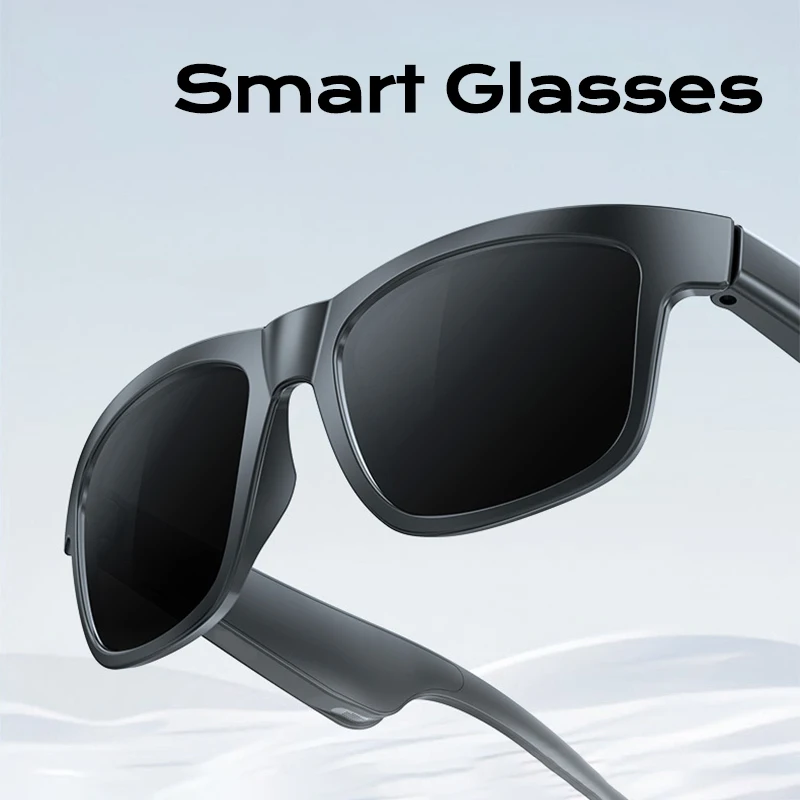 

Мужские умные очки, женские Bluetooth-очки, голосовое управление вызовом, музыкальные УФ-поляризованные солнцезащитные очки, 2026, НОВИНКА, ГОРЯЧАЯ