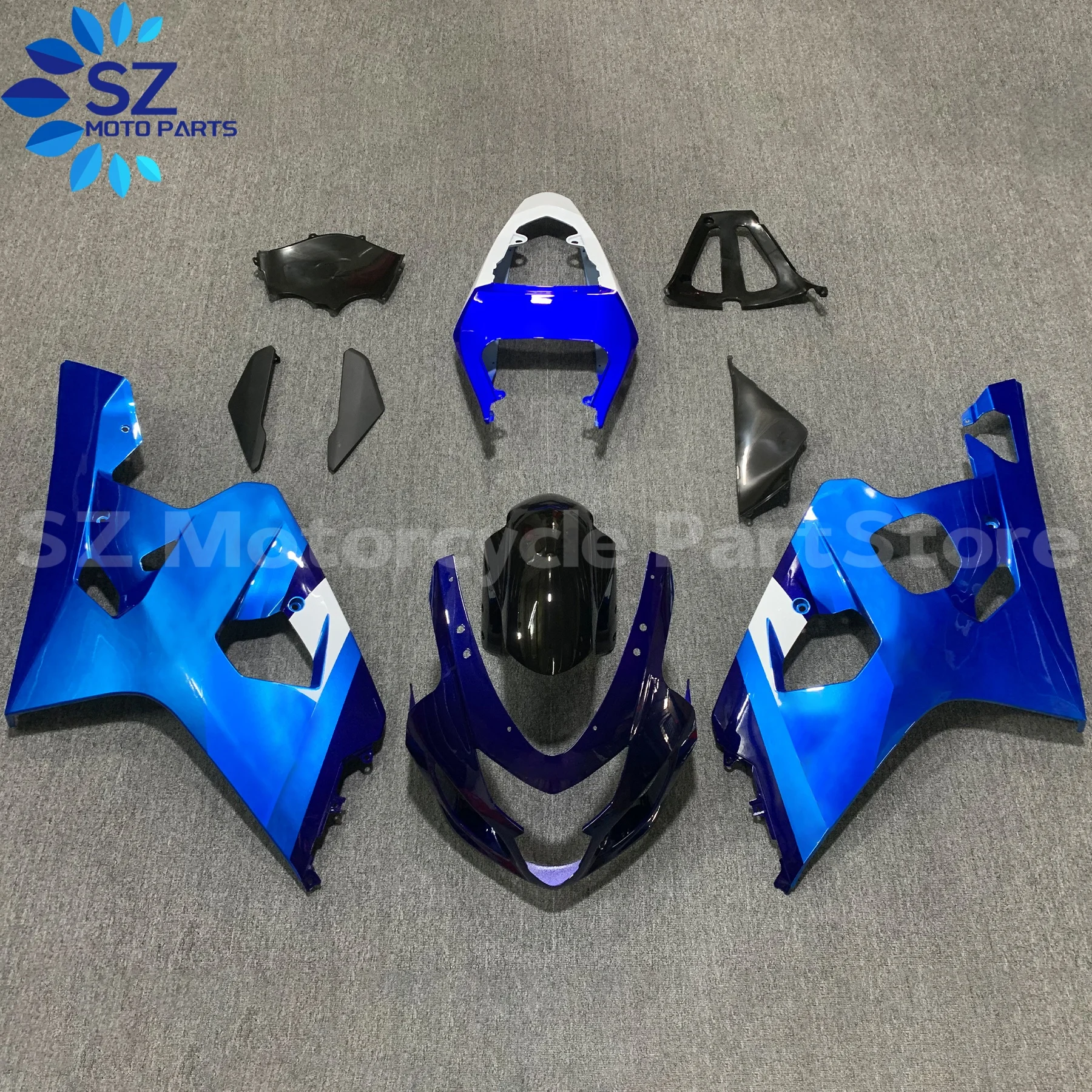 

New ABS Plastic Motorcycle Fairing Kits Fit For GSX-R 600 750 04 05 GSXR 600 2004 2005 K4 GSXR600 Bodywork Set