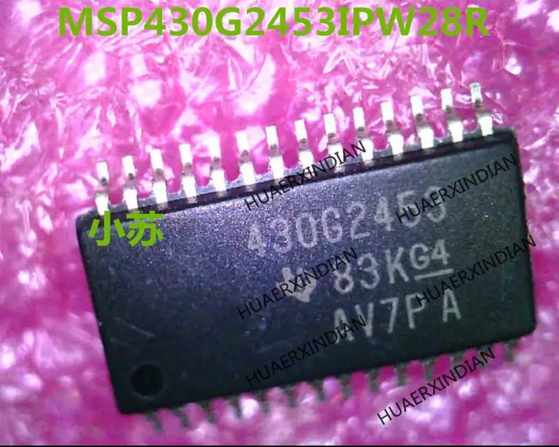 새로운 오리지널 MSP430G2453IPW28R MSP430G2453 TSSOP28 430G2453 재고 있음
