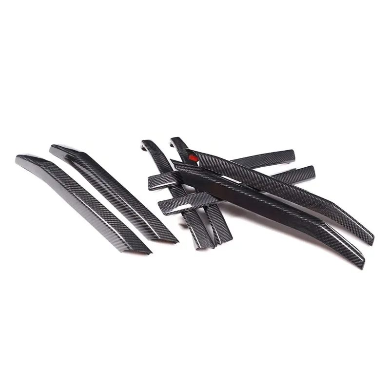 

Real Carbon Fiber Car Front Grille OVERLAY Trim For Mercedes Benz G Class 2025 Car Accessories