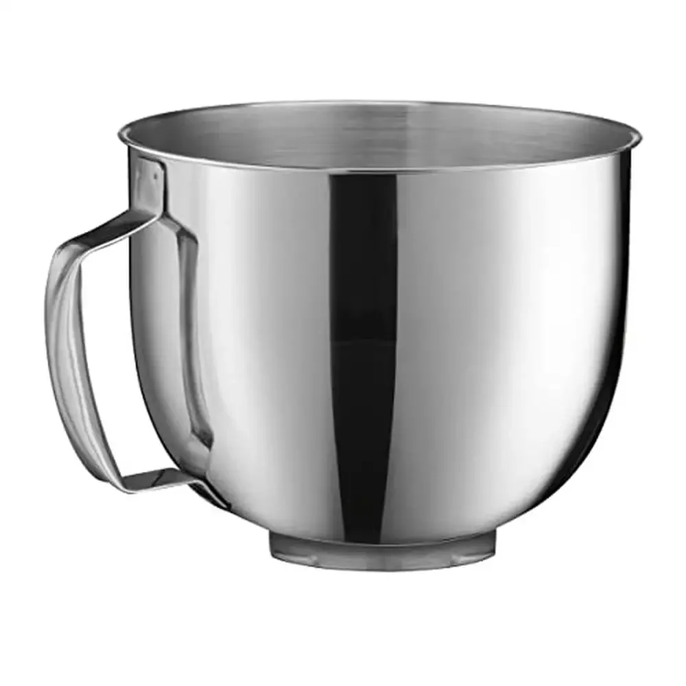 5.5-Quart Stainless Steel Mixing Bowl SM-50 Series Stand Mixers Must-Have Convenience Dishwasher Safe 10-Dozen Cookies Mixing