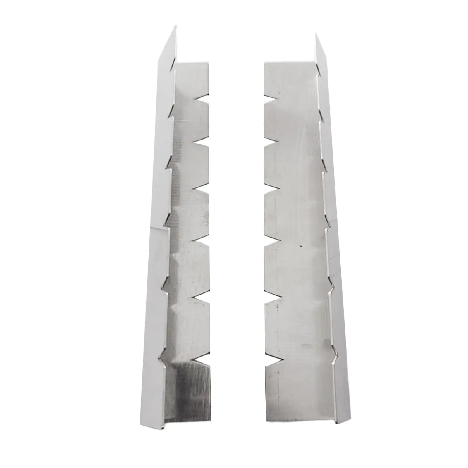 Kabob Skewer Rack for Shish Kebabs 2 Pcs for Round Flat Wood Metal Bamboo Skewers Stainless Steel for BBQ Barbecue Grilling