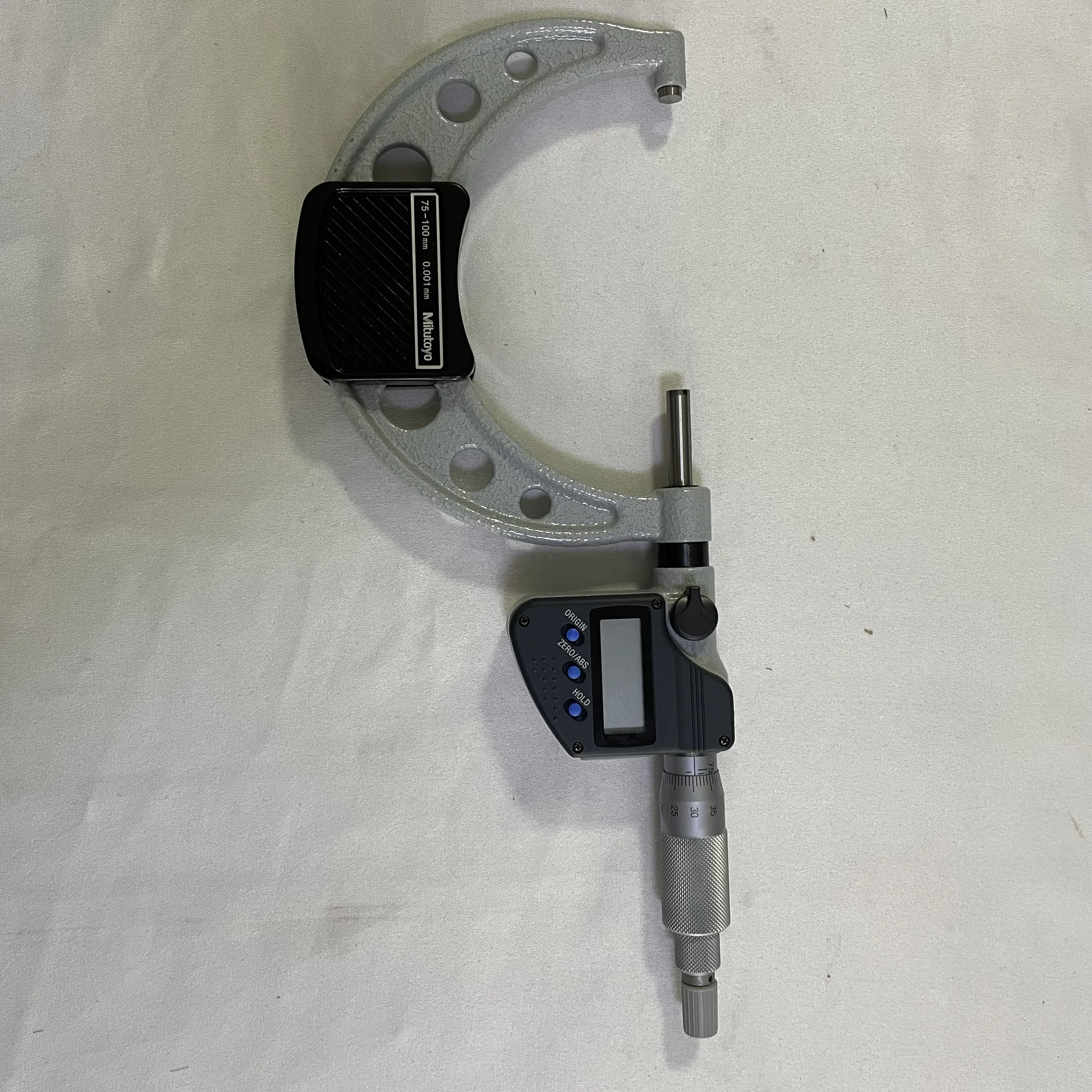 

Mitutoyo 406-253-30 Digital Outside Micrometer, 75-100mm Micrometer