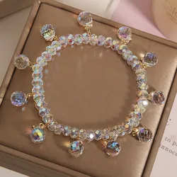 Crystal Fashion Charm Bracelet for Woman 2022 New Beaded Bracelet Lucky Bracelet Fashion Design Jewelry Accessories Wholesale