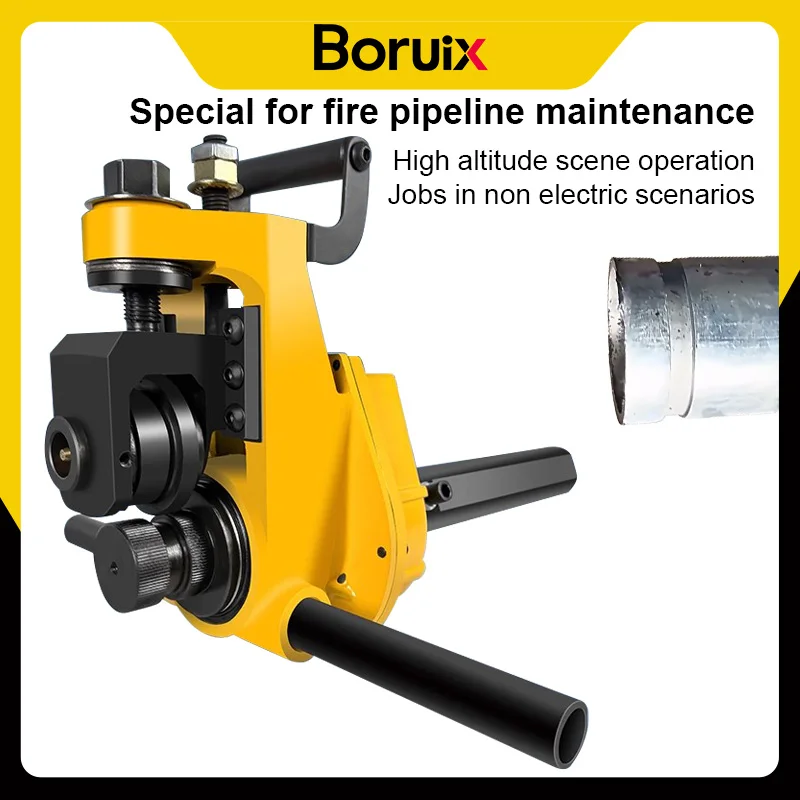 

Industrial Manual Grooving Machine Pipe Connection Tool Lightweight Portable Easy Groove Engineering Maintenance Tool