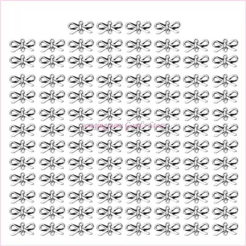 

57QA Набор из 100 ювелирных изделий в форме бабочки, кулон, орнамент в форме банта, браслет, ожерелье, аксессуары, стильное для