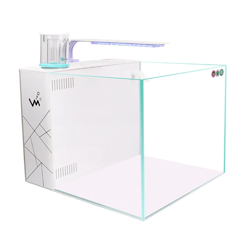 

Back self-circulation filter silent seawater tank bedroom living room household small seawater tank seawater fish tank