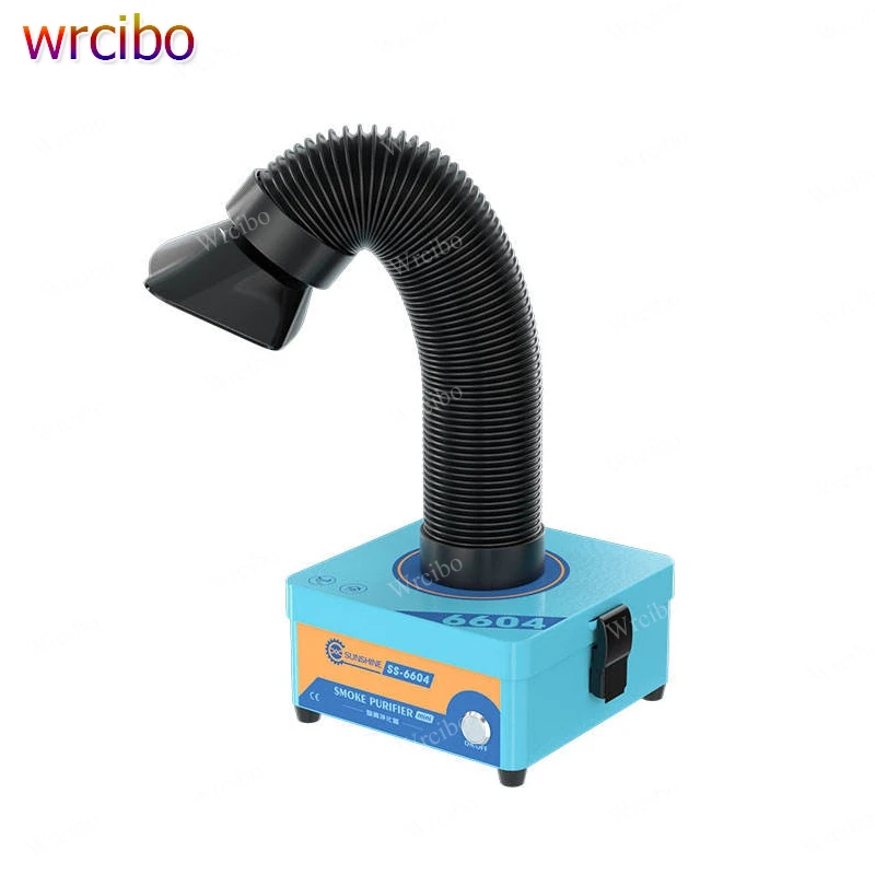 

SUNSHINE SS-6604 Mini Smoke Absorber, Fume Extractor, for Welding & Laser Cutting, Smoke Filtration Took With Adjustable Tube