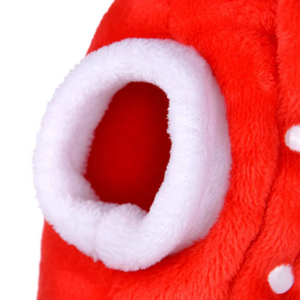 

Elk Christmas Costume For Puppy Dog Warm Fashion Pet Party Outfit Durable Outdoor Wear Small Dog Clothes Holiday Photo